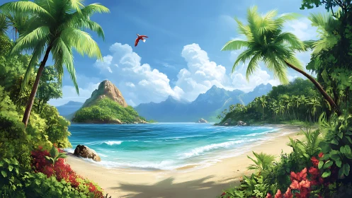 Tropical Paradise Unveiled Where Island Dreams Collide.