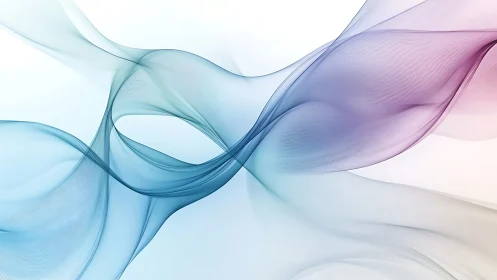 Gentle flowing color waves weaving a calm, airy rhythm.