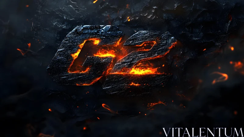 G2 logo in molten rock style with fiery glowing effects.