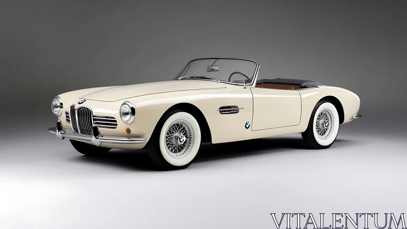 Creamy classic BMW roadster celebrates timeless open-air style
