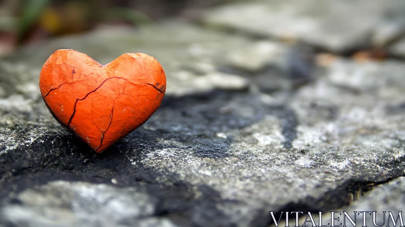 Nature's Tender Heart: A Love Letter in Coral.