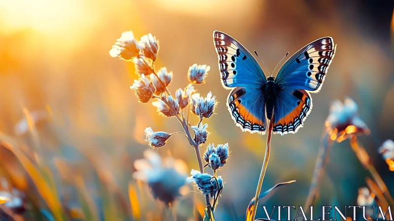 Macro study of backlit butterfly wings with shallow depth of field