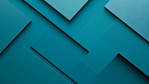 Teal planes glide in layered geometry across quiet depth