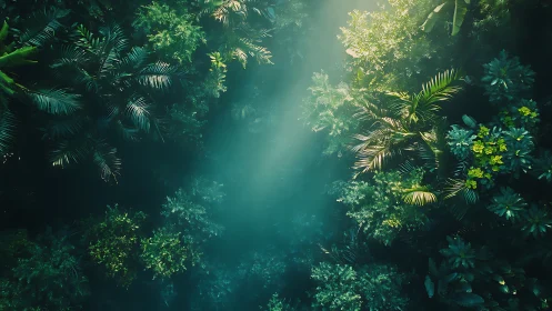 Sunlight Through the Canopy.