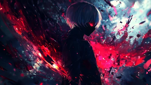 Midnight-eyed antihero carves a rift of crimson storm