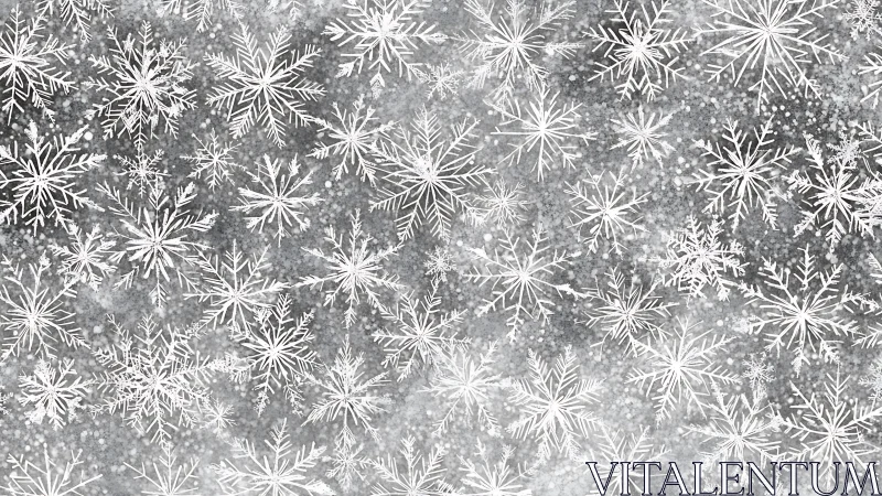 Winter&rsquo;s quiet flurry of hand‑drawn crystal snowflakes.