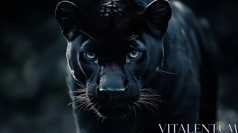 Black Panther Portrait Study.