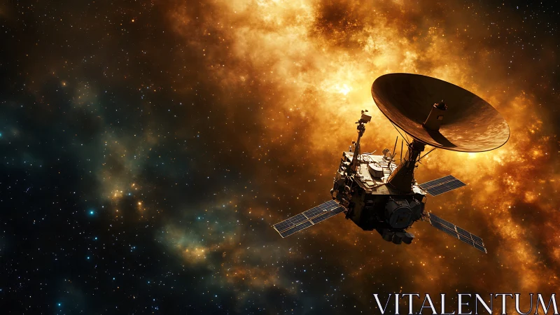 Deep-space communications probe with high-gain antenna array