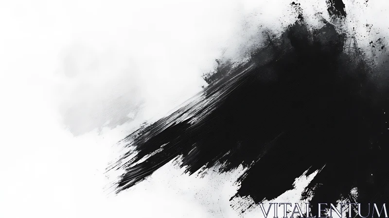 Diagonal black ink dispersion forms dynamic high-contrast field