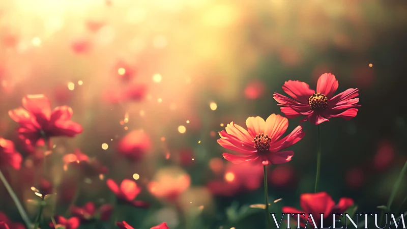 Chromatic Cosmos: Stratified Optical Blur and Petal Saturation Architecture.