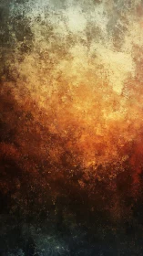 Oxidized chromatic gradient with layered corroded patina surface.