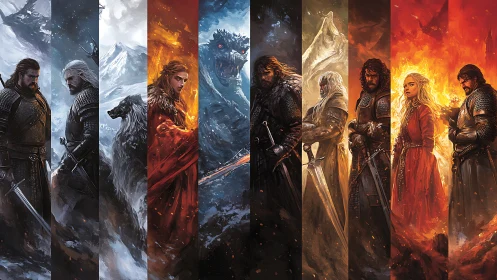 Fire, frost and steel collide in a sweeping fantasy lineup.