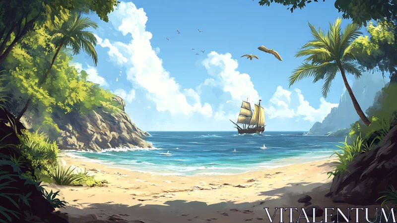 Tropical Paradise Bay Welcomes Your Adventure