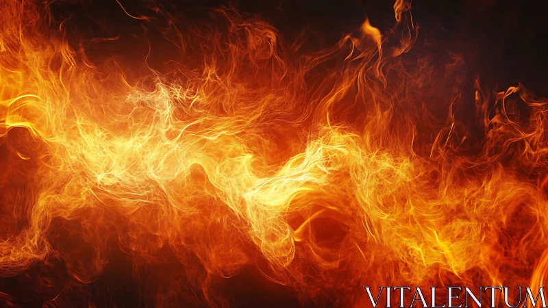 Turbulent Flame Dynamics: Intense Firelight Composition