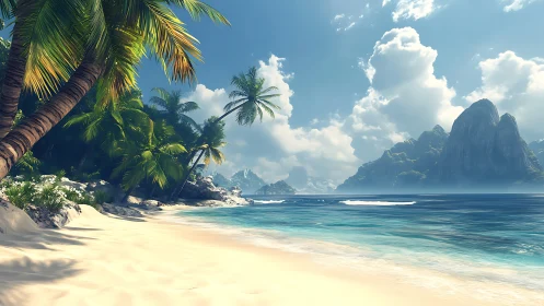 Paradise Island Escape: Where Dreams Meet Golden Sand.