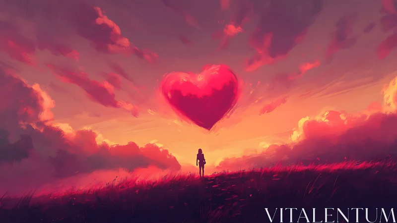 A Journey Toward Love Under Glowing Skies