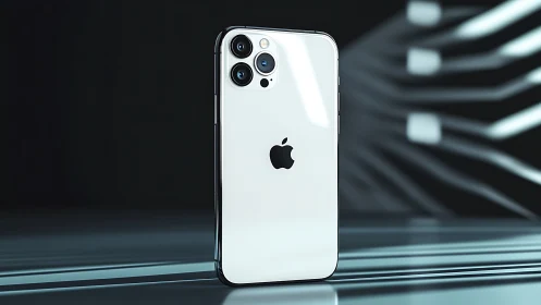iPhone 12 Pro Max in Silver: Premium Glass and Ceramic Shield Design.