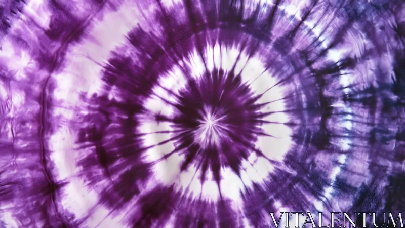 Violet vortex daydream swirling through tie dye space.