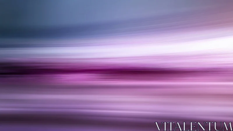 Soft lavender horizon drifts gently into calming twilight glow