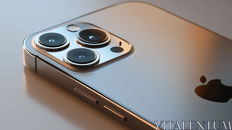 Premium smartphone with triple lens system