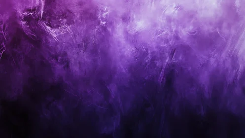 Violet nebula smoke texture with atmospheric depth gradients.