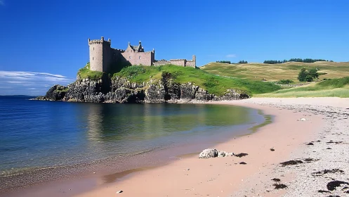Medieval Coastal Fortification: Photographic Documentation of Dunvegan Castle.
