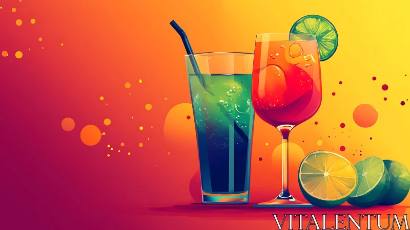 Tropical Elixirs Dance in Chromatic Bliss