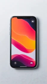 iPhone Glow: Vibrant Gradients Light Up Your Day.