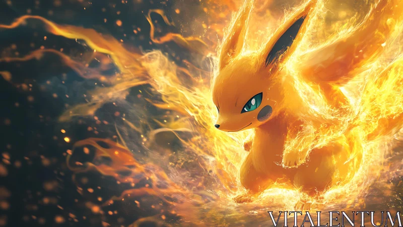 Thermal plasma creature in dynamic combustion flow field.