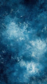 Soothing deep blue textures like swirling ocean mist.
