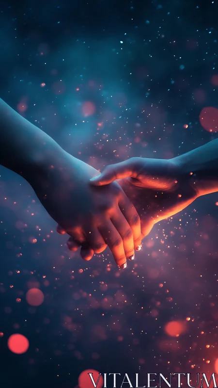 Hands Touch, Energy Erupts. Connection Ignites.