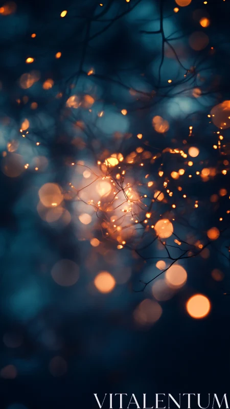 Bokeh-lit botanical filaments in dusk-toned depth of field.