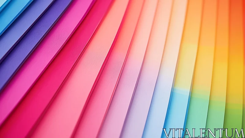 Diagonal color strips forming smooth multicolor gradient lines.