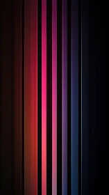 Vertical neon spectrum bars glow across a dark gradient