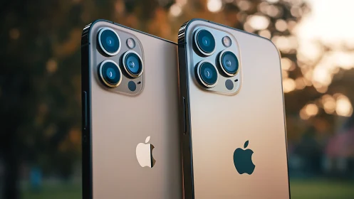 iPhone 13 Pro Models in Natural Light