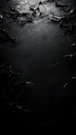 Midnight metal vines creeping across cracked shadowfield.