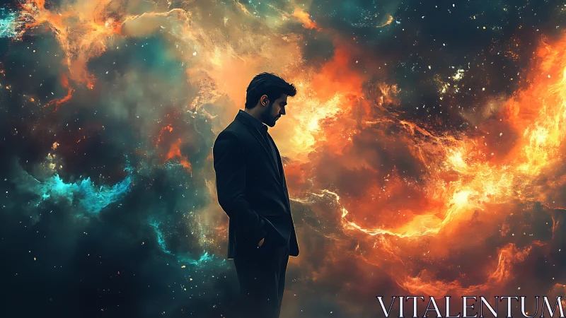 Quiet dreamer wandering through a galaxy of restless fire.