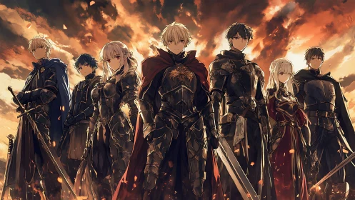 Stormlit bladebound council of seven emberlit knights.