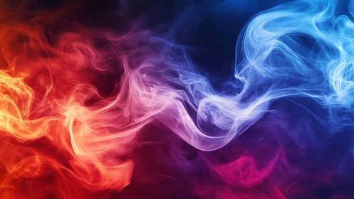 Liquid Fire and Ice Collision Stream.