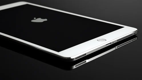 Sleek Silicon Dreams: Twin Apple Devices Rest in Elegant Repose