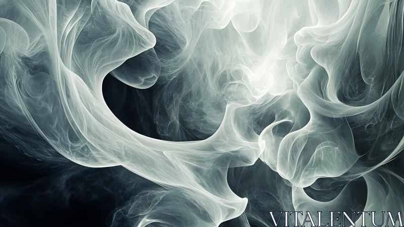 Whispers of Ether swirl into luminous spectral veils.