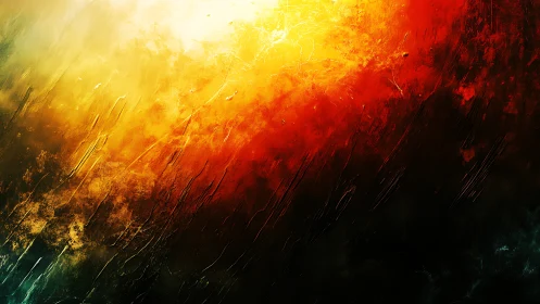 Abstract gradient field of warm light and dark contrast.