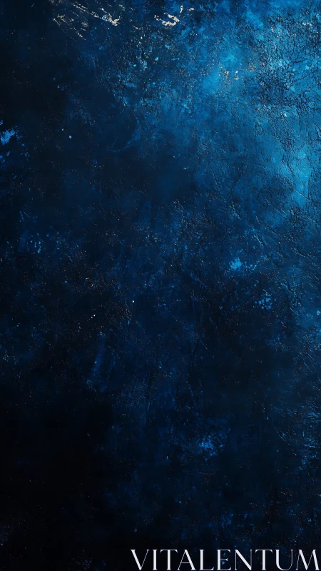 Deep textured blue abstract background with subtle light.