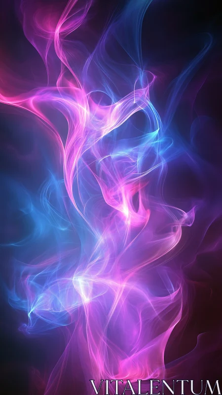 Spectral plasma filaments in neon chromatic turbulence field.