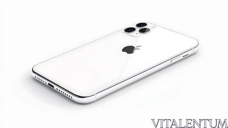 Apple iPhone 11 Pro in Pristine White - Premium Smartphone Design.