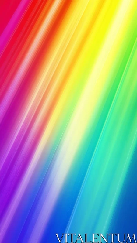 Diagonal spectrum gradient with linear light streak structure.