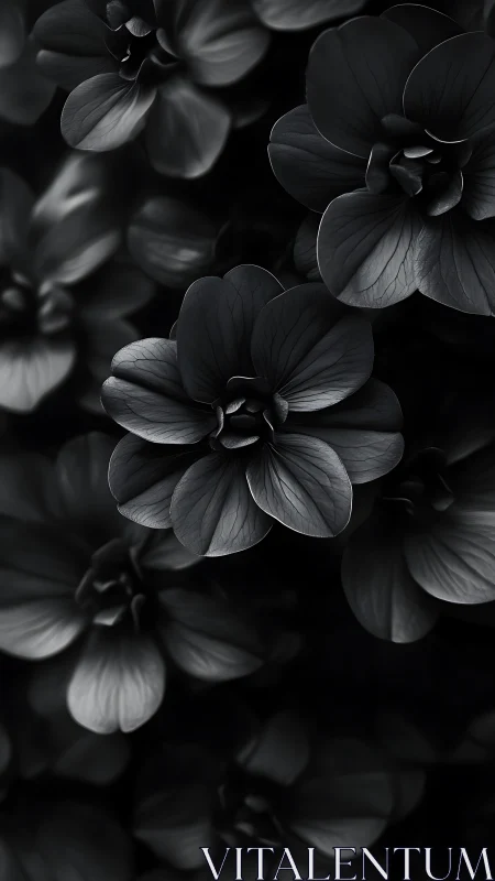 Orchids Whisper Secrets Through Sculptured Shadows