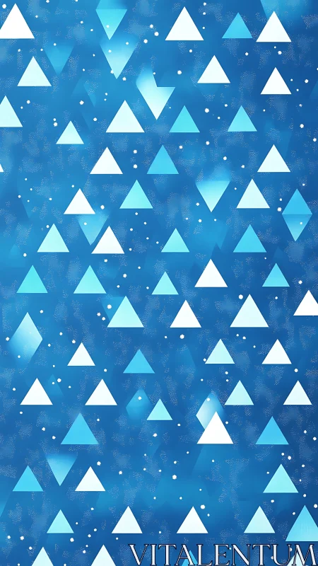 Triangular diffusion field over stochastic blue gradient matrix.