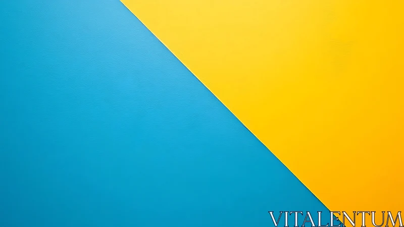 Sunrise diagonal where electric blue collides with gold.