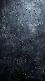 Dark textured concrete wall with rough scratched surface.